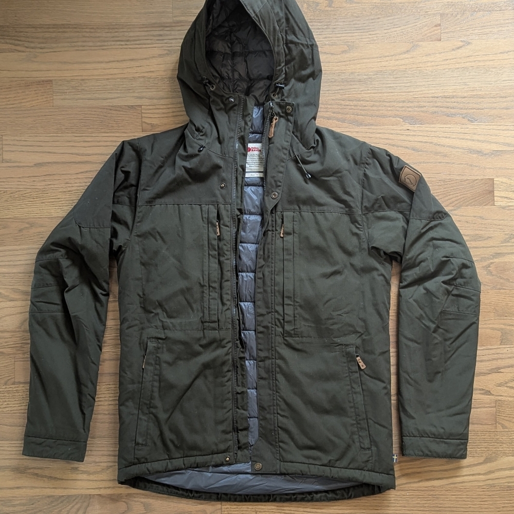 Fjallraven Men's Skogso Padded Insulated Jacket EUC